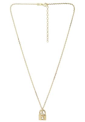 Gold Plated Pendant Necklace