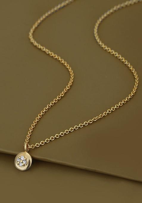 Gold Plated Pendant Necklace