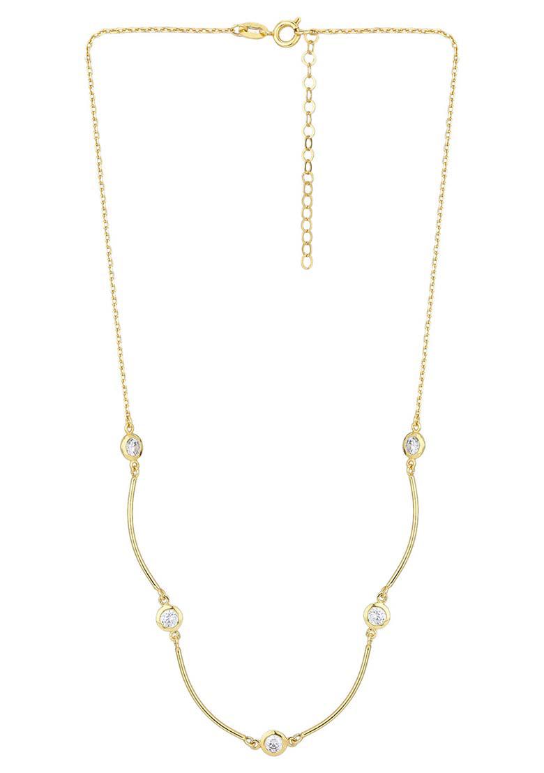 Gold Plated Necklace Chain - Indya