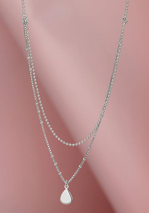 Silver Rhodium Plated Necklace Chain