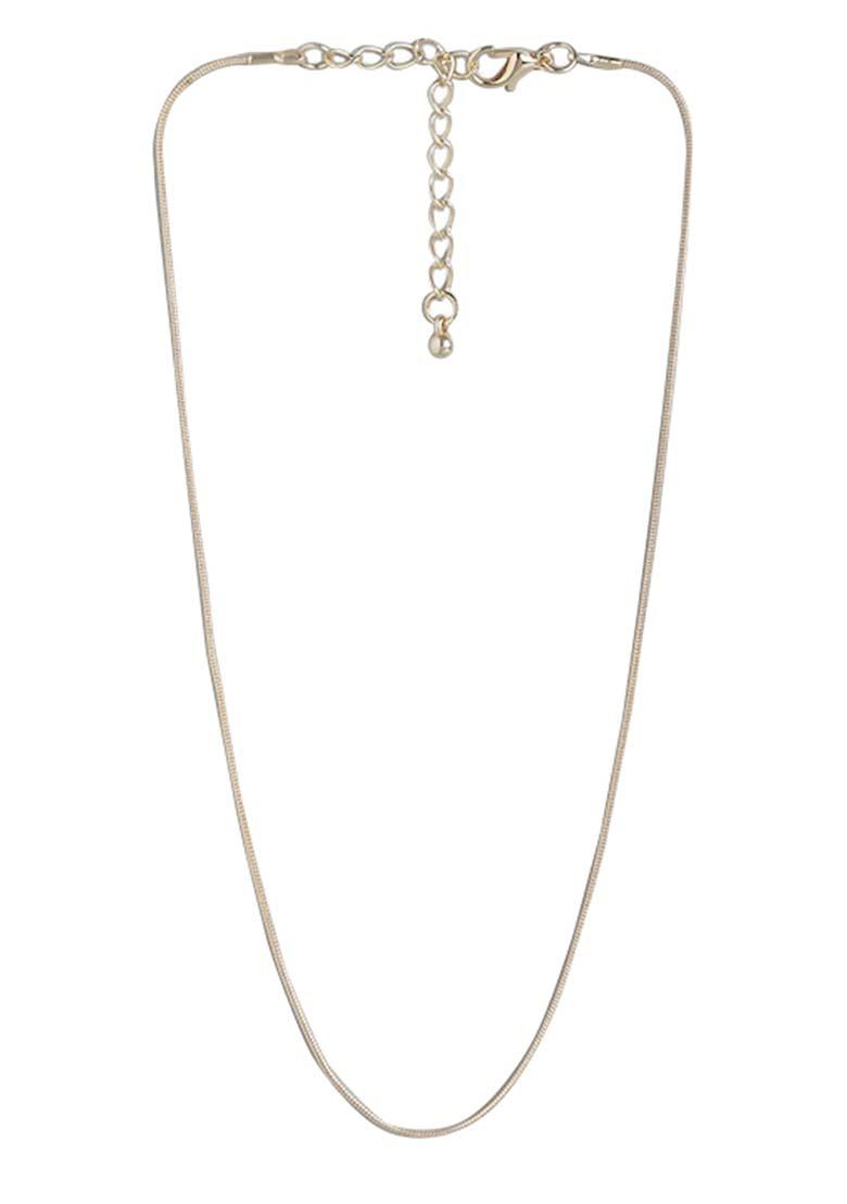 Gold Plated Necklace Chain - Indya