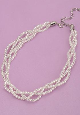 White Rhodium Plated Necklace Chain