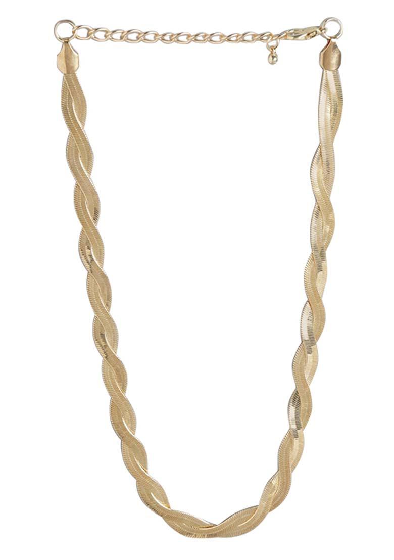 Gold Plated Necklace Chain - Indya
