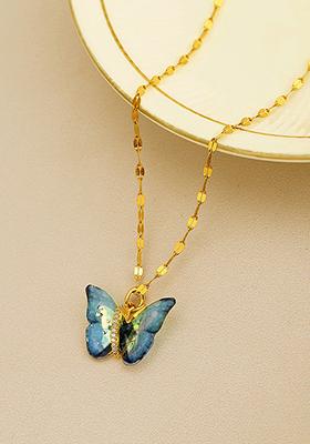 Gold Plated Pendant Necklace