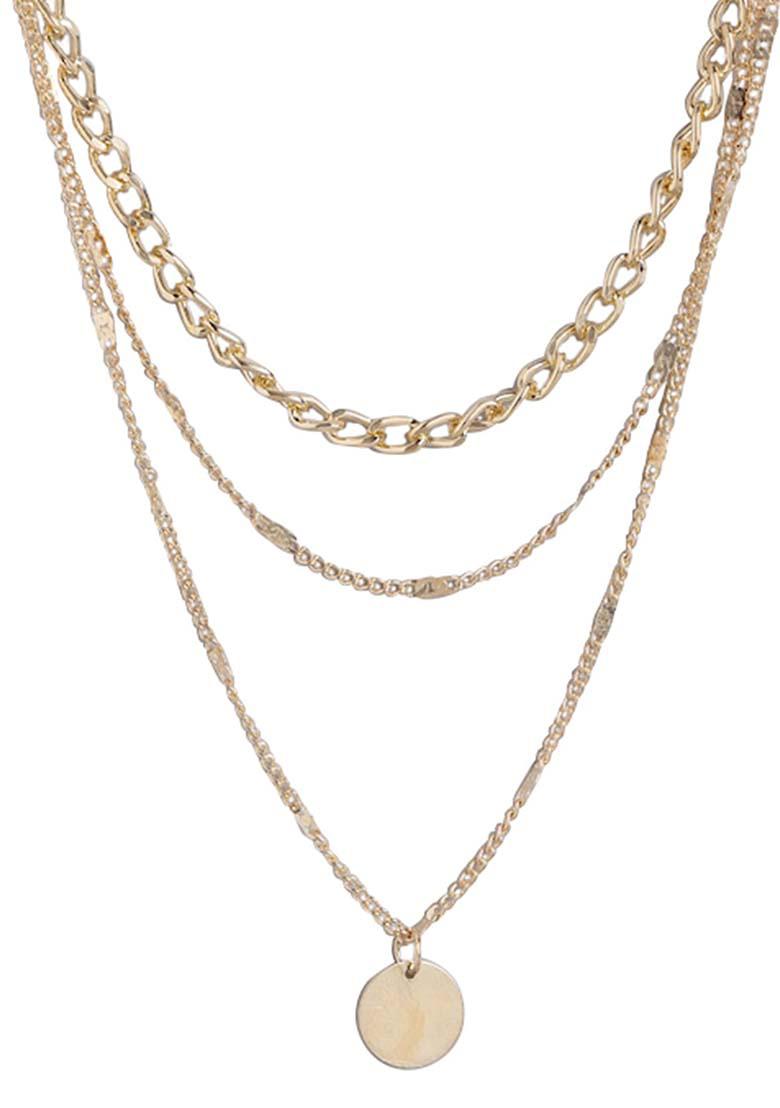 Gold Plated Necklace Chain - Indya