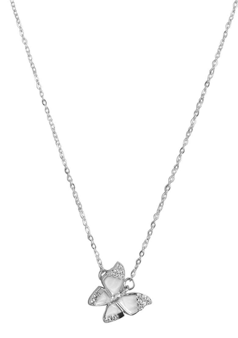 Silver Plated Necklace Chain - Indya