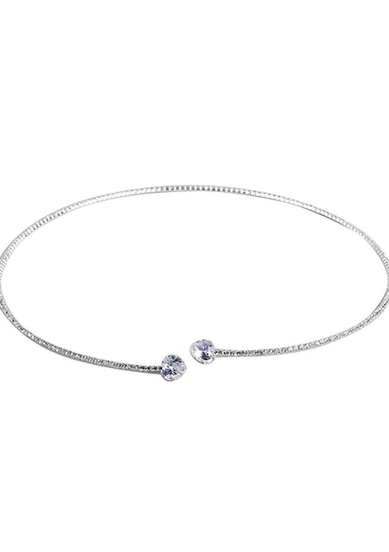 Silver Rhodium Plated Necklace Chain