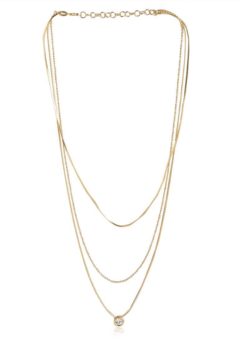 Gold Plated Necklace Chain - Indya