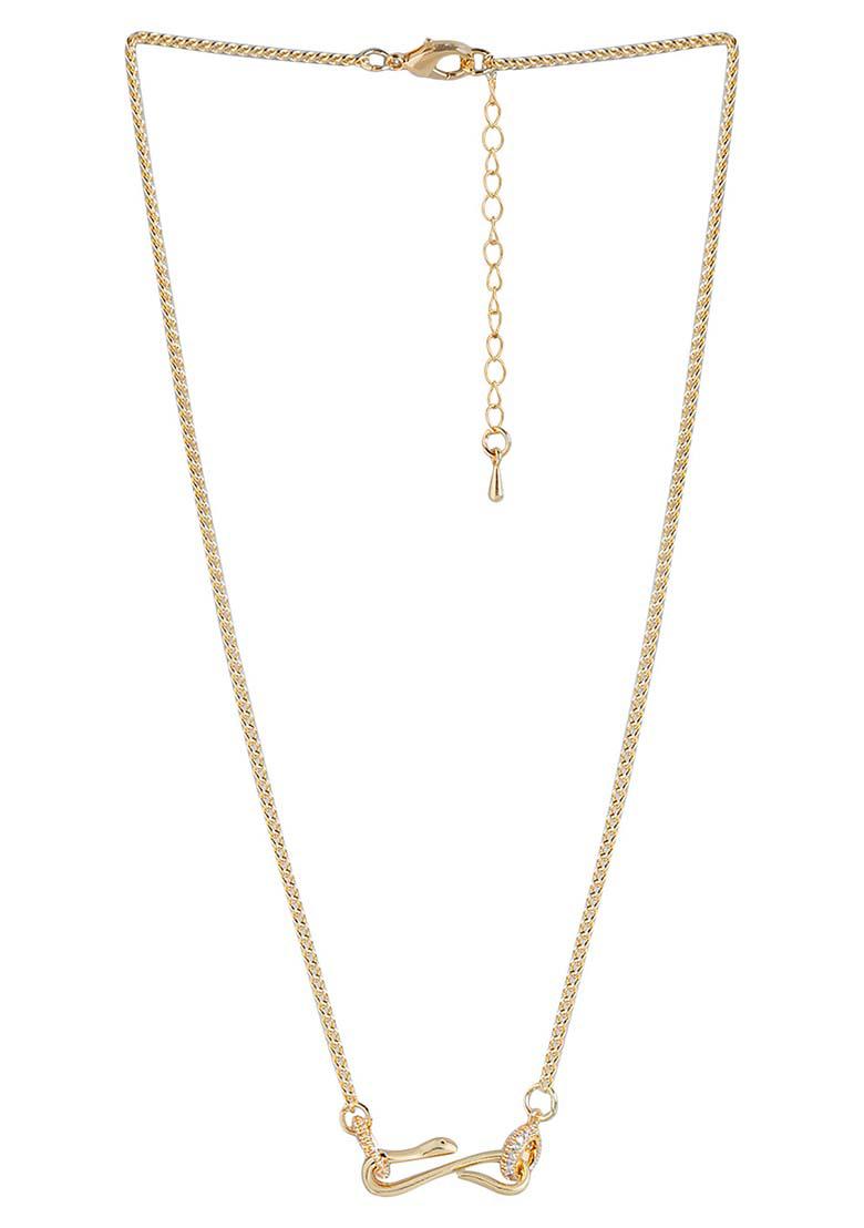 Gold Plated Necklace Chain - Indya