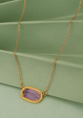 Gold Plated Pendant Necklace