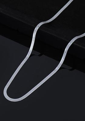 Silver Rhodium Plated Necklace Chain