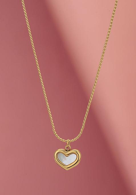 Gold Plated Pendant Necklace