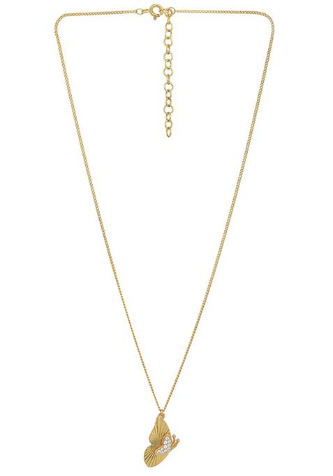 Gold Plated Pendant Necklace