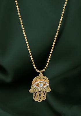 Gold Plated Pendant Necklace