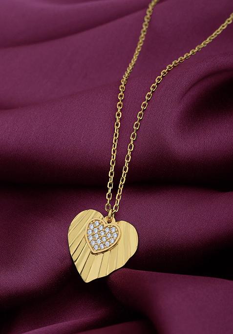 Gold Plated Pendant Necklace