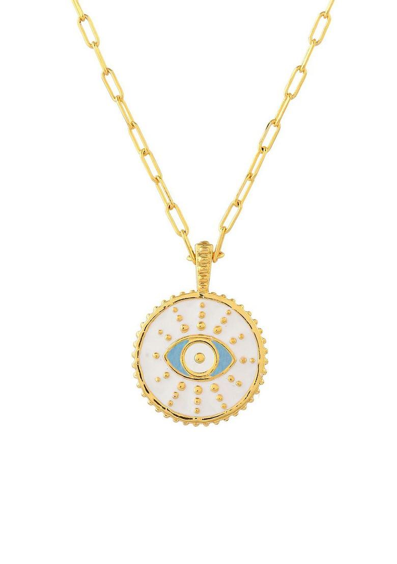 Gold Plated Pendant With Chain