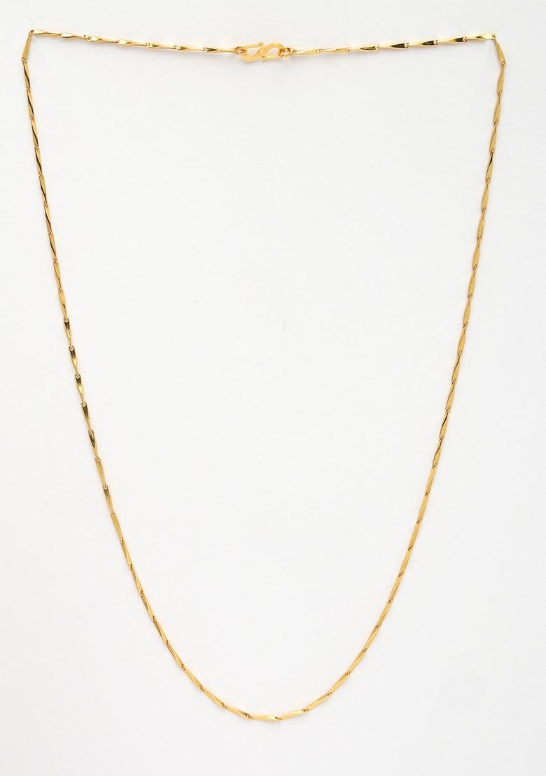 Gold Gold Plated Minimal Chain