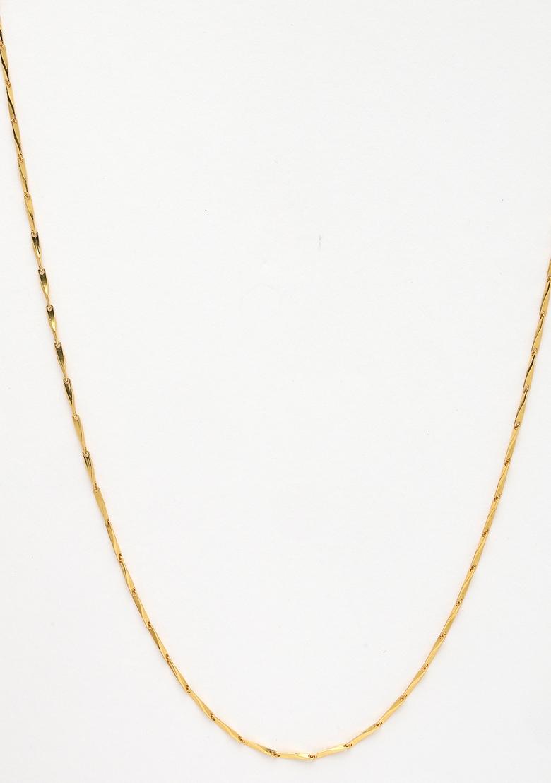 Gold Gold Plated Minimal Chain