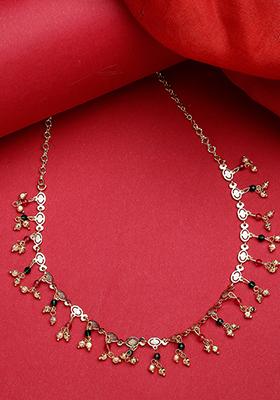 Multi color Gold Plated Minimal Chain