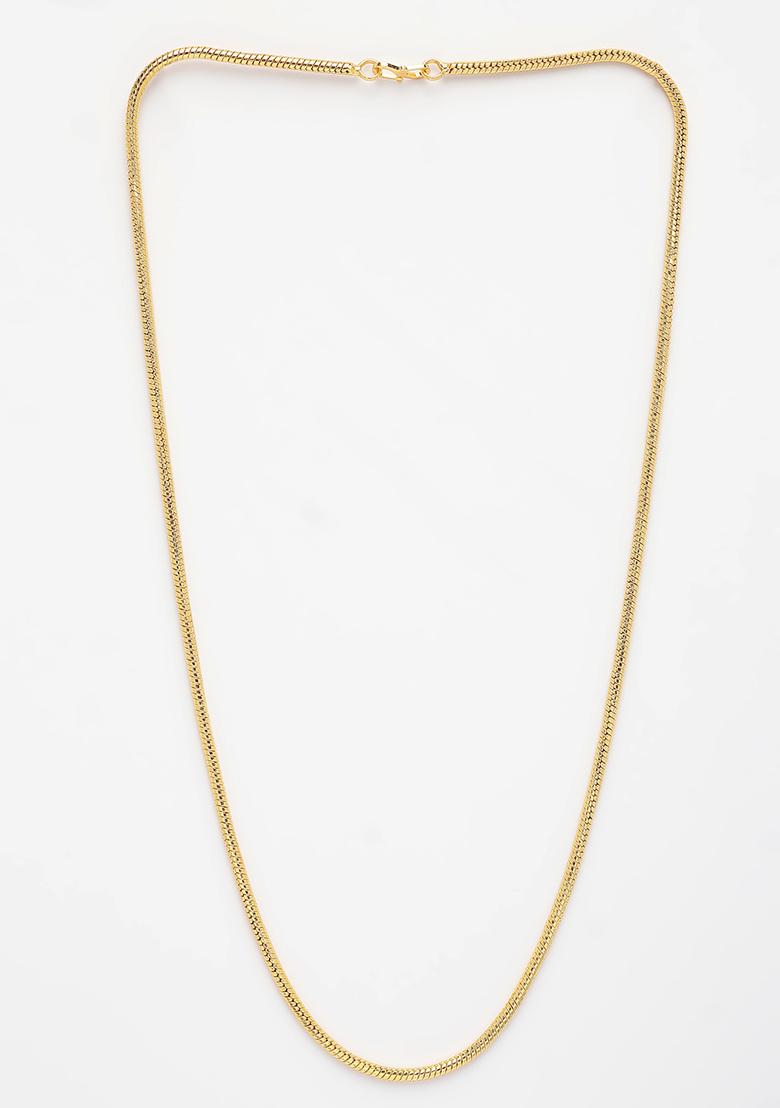 Gold Gold Plated Minimal Chain