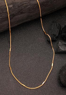 Gold Gold Plated Minimal Chain