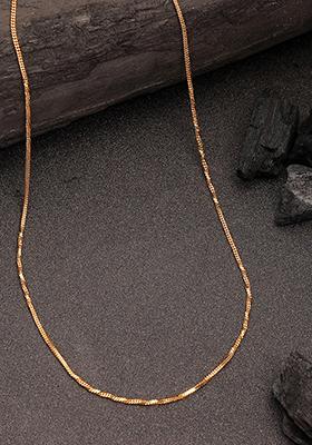 Gold Gold Plated Minimal Chain
