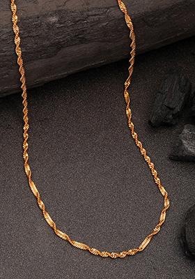 Gold Gold Plated Minimal Chain
