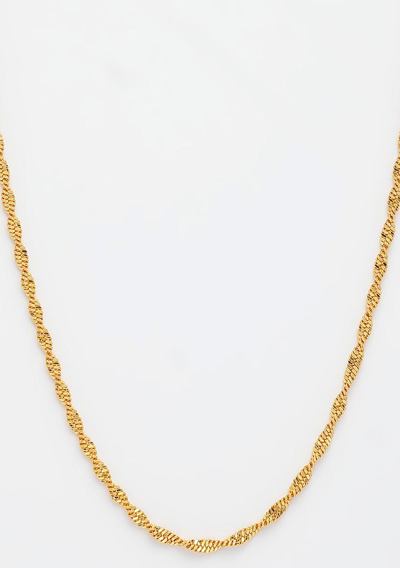 Gold Gold Plated Minimal Chain