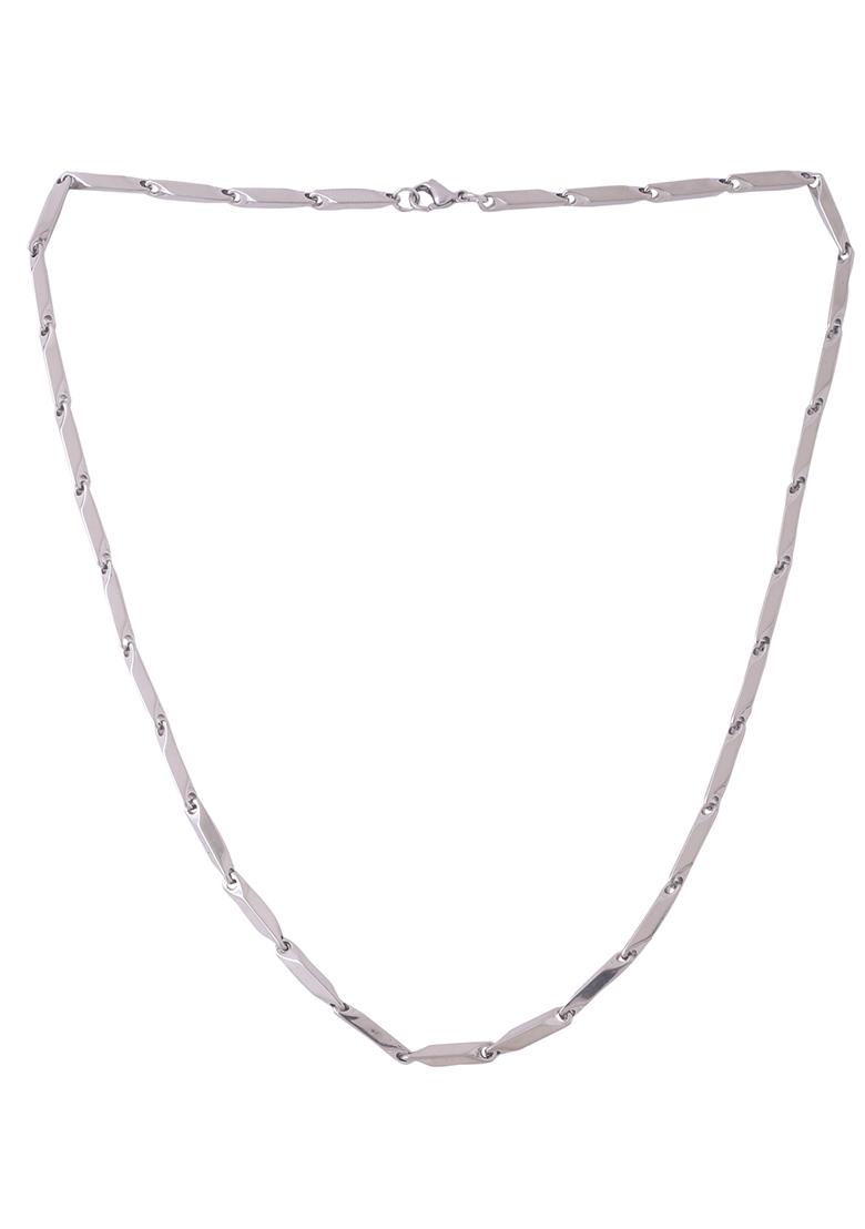 Black Stainlessteel Set Of 2 Bohemian Chain For Men