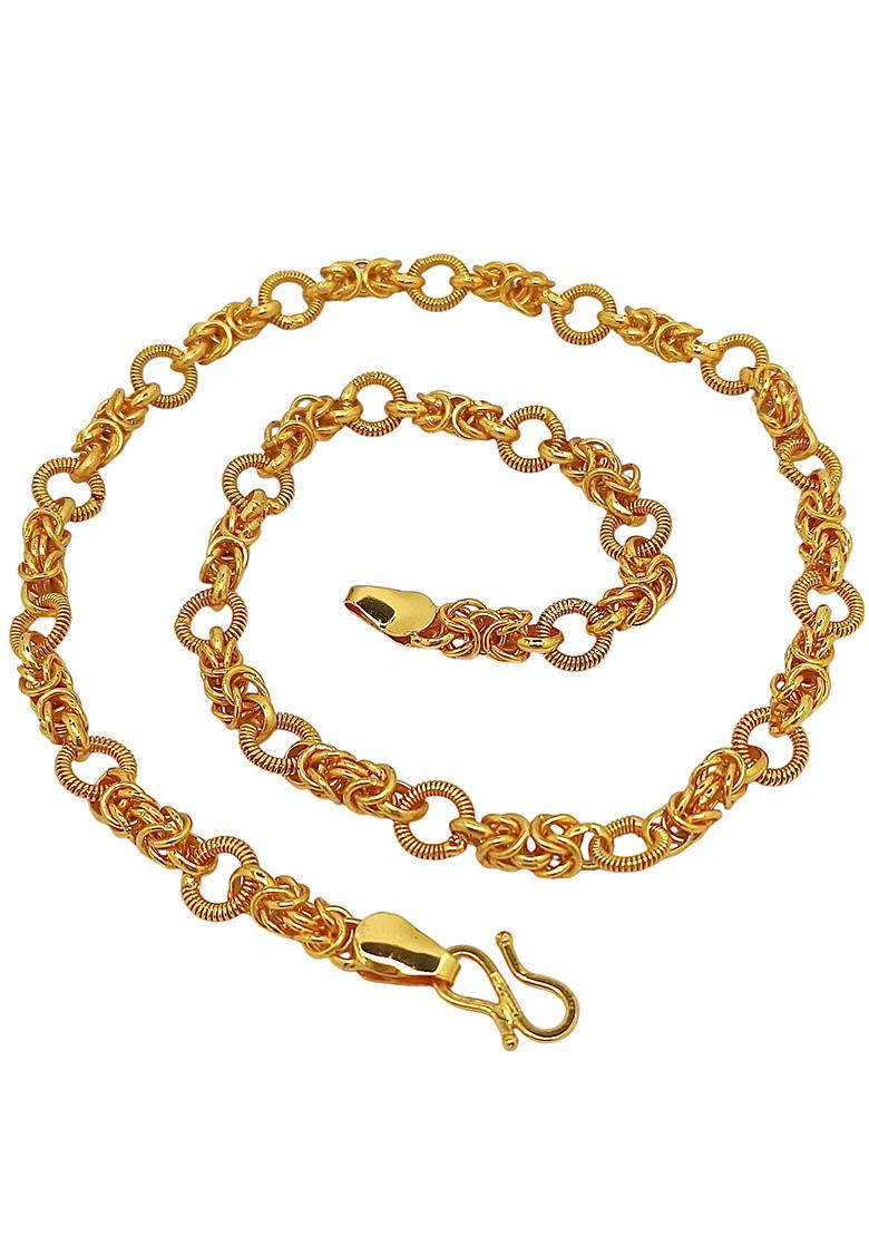 Gold Plated Rolo Cable Chain