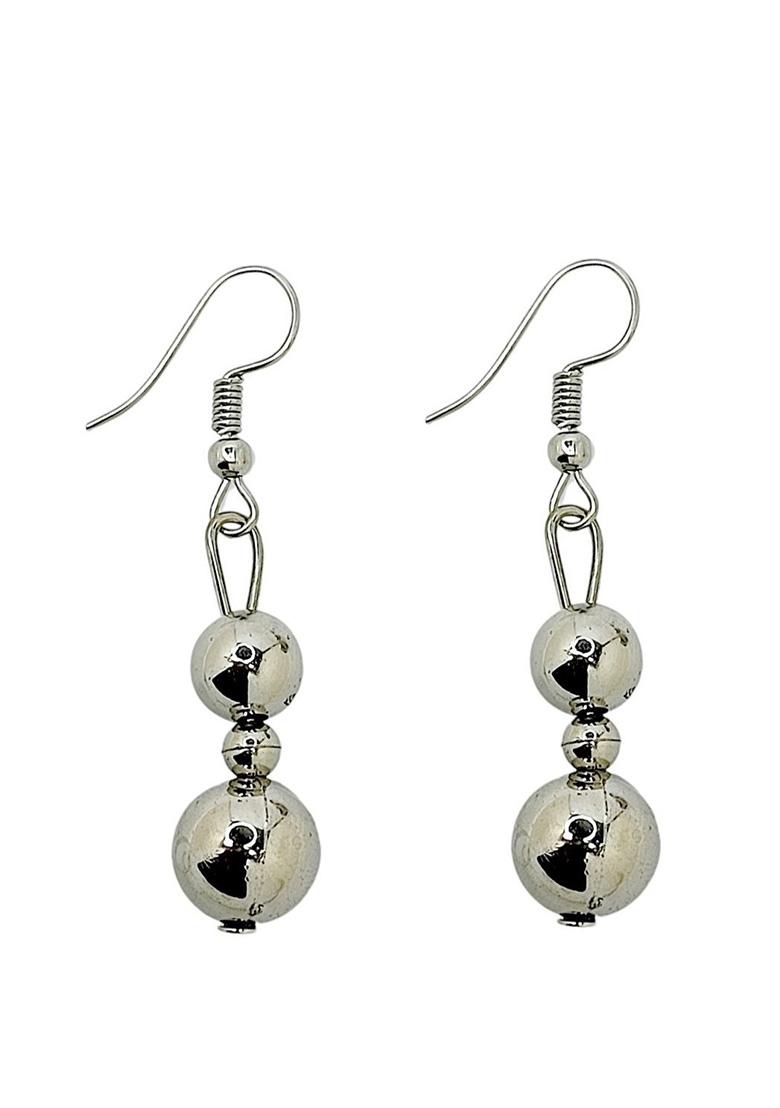 Silver Oxidised Long Jewellery Set