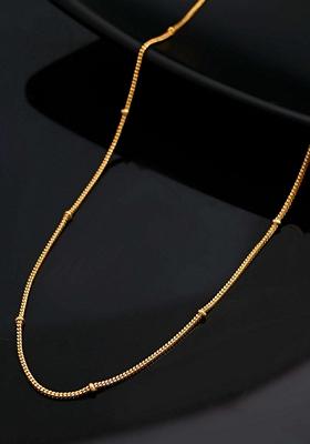 Gold Plated Small Beads Chain