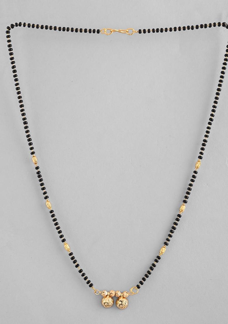 Gold Plated Beaded Mangalsutra