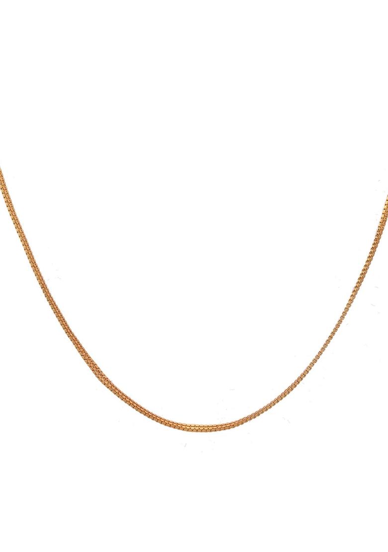 Gold Plated Designer Box Chain