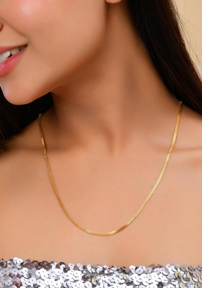 Gold Plated Designer Box Chain