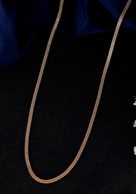 Gold Plated Designer Box Chain