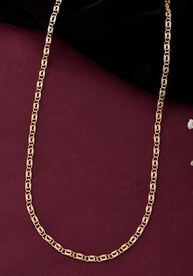 Gold Plated Designer Chain