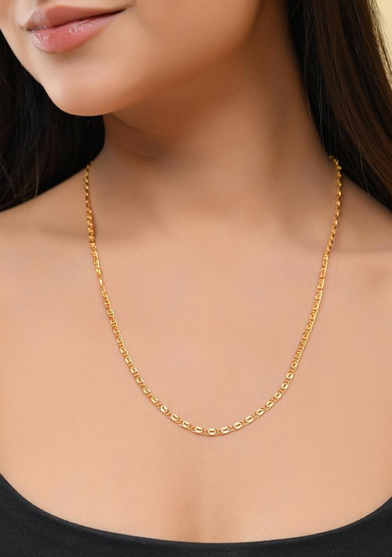 Gold Plated Designer Chain