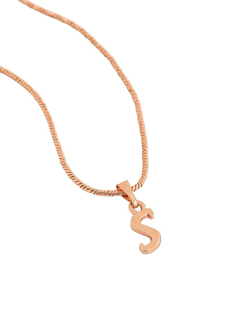 Rose Gold Solid Gold Plated Pendant