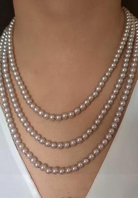 Silver Solid Rhodium Plated Chain And Pendant