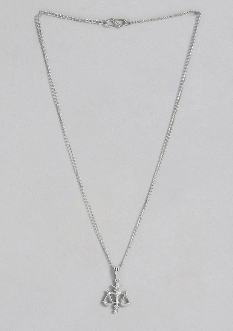 Silver Solid Jewellery Chain And Pendant