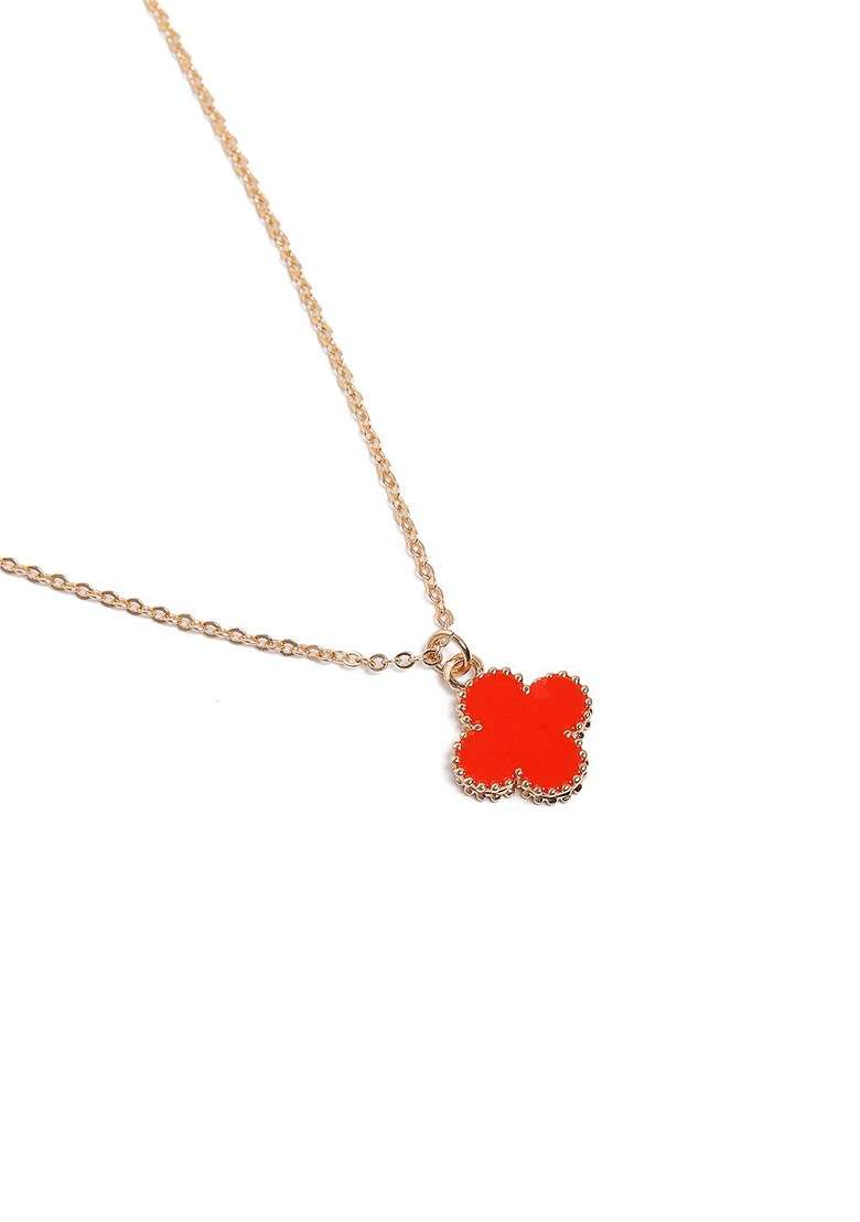Rose Gold Solid Gold Plated Chain And Pendant - Indya