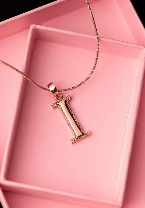 Rose Gold Solid Gold Plated Pendant