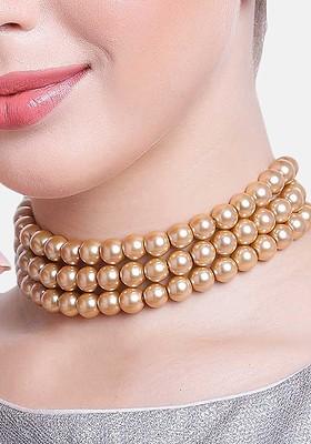 Gold Solid Gold Plated Chain And Pendant