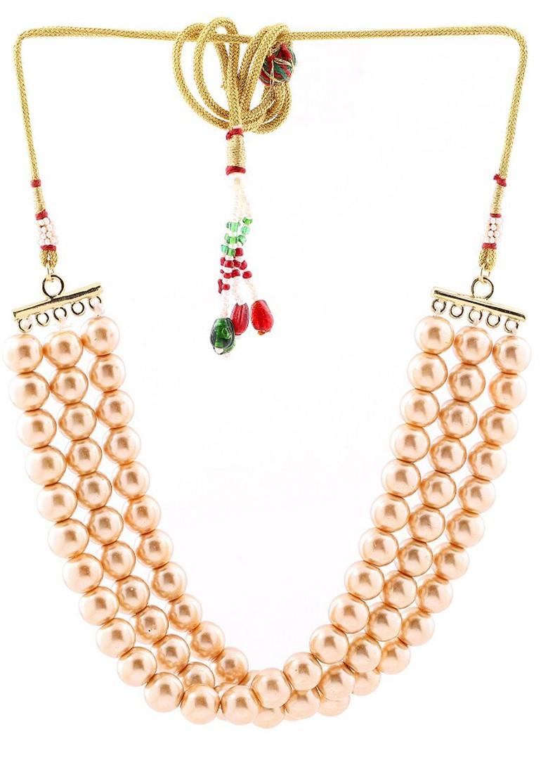 Gold Solid Gold Plated Chain And Pendant