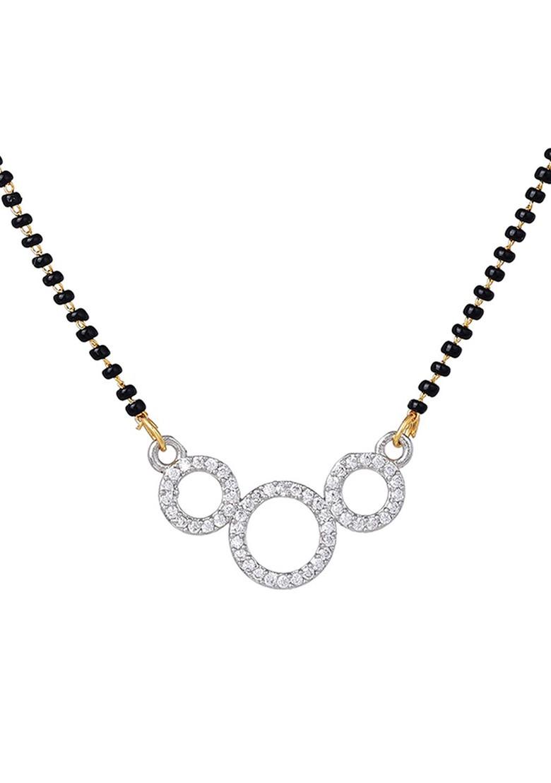 Gold Studded Gold Plated Mangalsutra