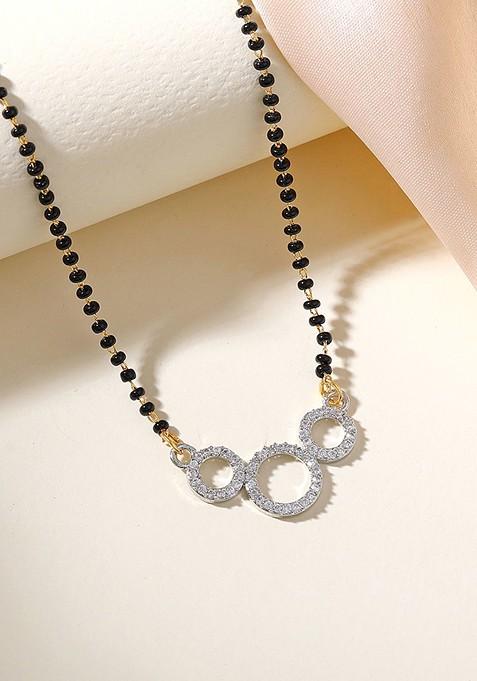 Gold Studded Gold Plated Mangalsutra