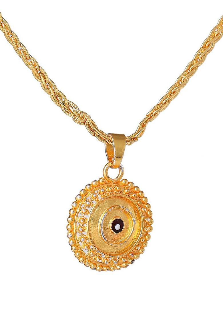 Gold Solid Gold Plated Pendant