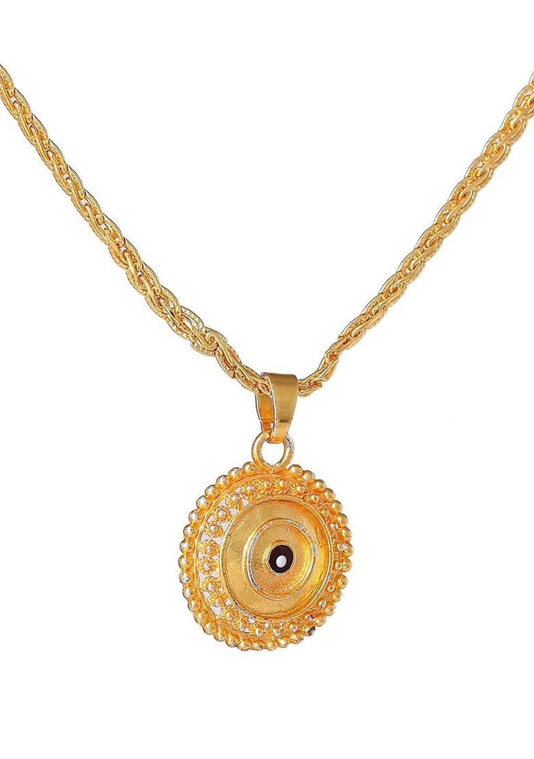 Gold Solid Gold Plated Pendant