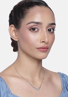 Silver Solid Jewellery Chain And Pendant